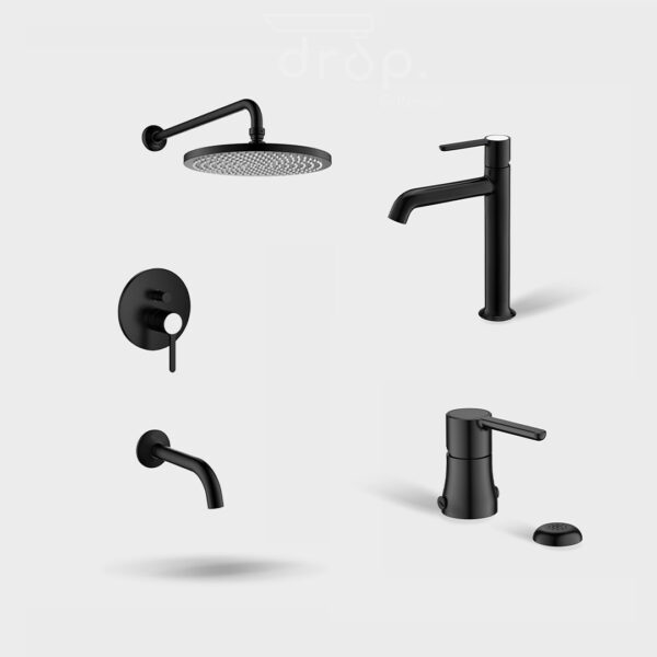 Combo Baño Completo Mond Black 2